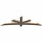 Ekena Millwork Alberta Smooth Timber Gable Bracket, Douglas Fir, 96"W x 28"H x 3 1/2"D x 5 1/2"F, 7/12 Pitch GBW096X28X0406ALB00SDF - alternate 5